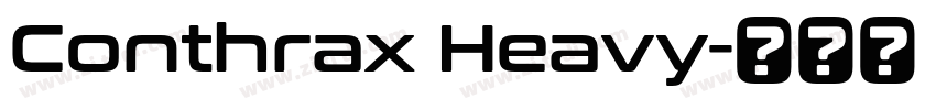 Conthrax Heavy字体转换